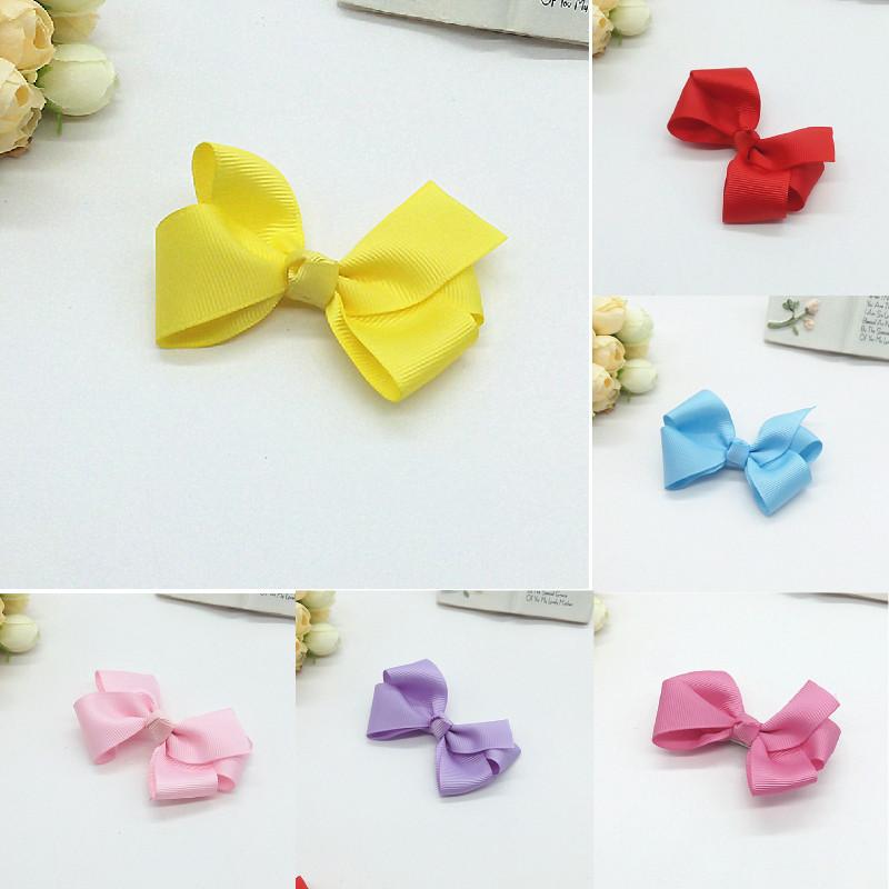 Childrens Hair Handmade Accessories Rose Pink Ribbon Butterfly Toddlers Headband