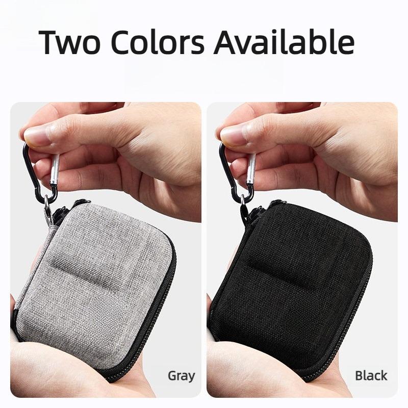 For DJI Action6 5Pro 4 GoPro Body Mini Storage Case Bag Thumb Camera Portable Bag Travel Carrying Box For Insta360 Ace Pro 2