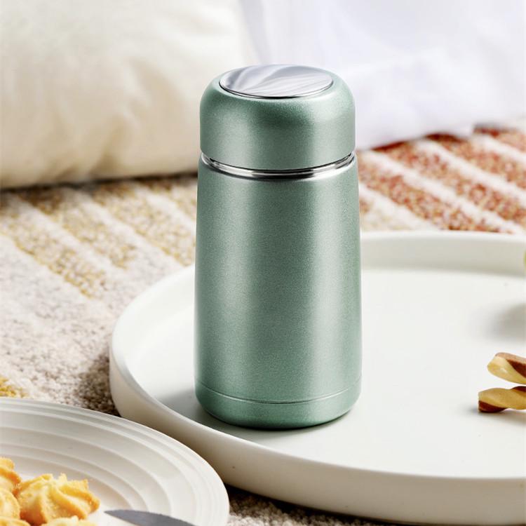 350ml Winter Style Stainless Steel Mini Vacuum Cup with Tea Infuser