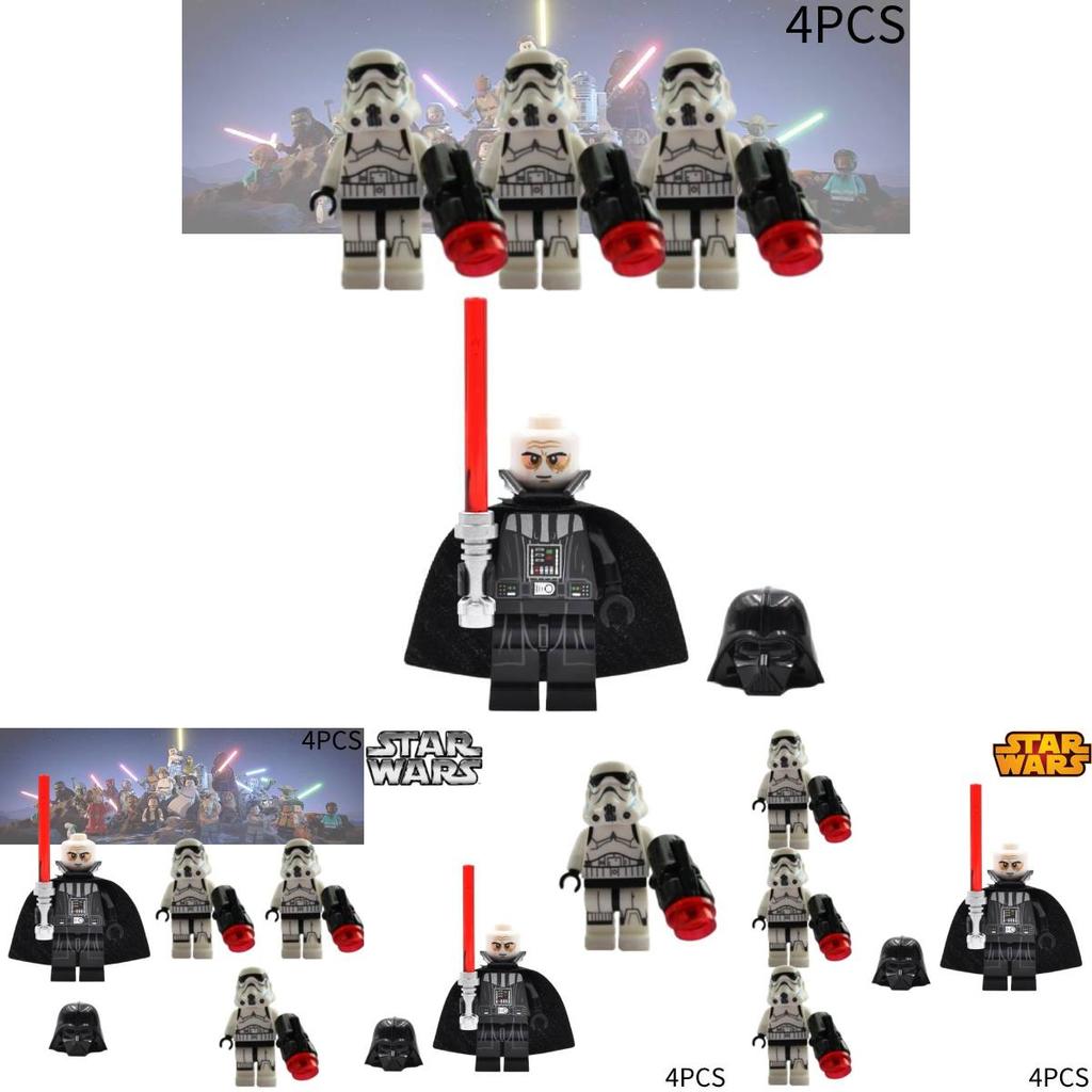 Star Wars Building Blocks Clone Trooper Mini Figure Small Granule Bricks