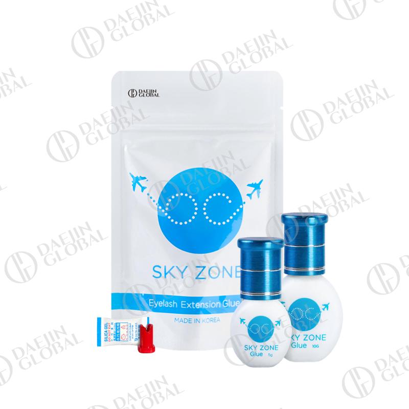 Korea Original 5ml Sky Glue Lady Black Powerful Lash Glue for Eyelash Extensions Low Irritation 1-2 Second Fast Drying Glue