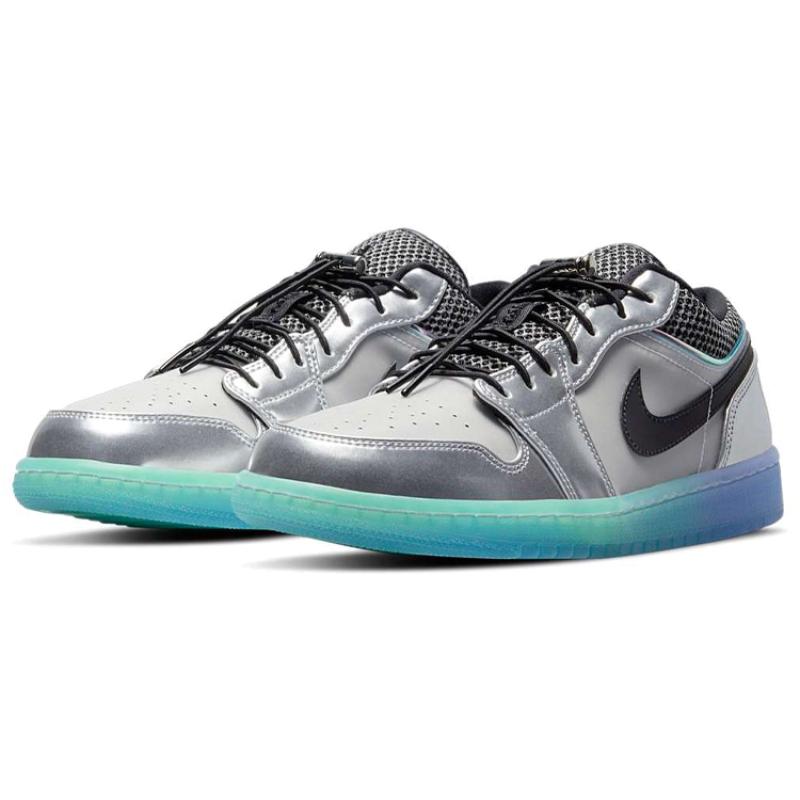 Air Jordan 1 Low Se 'Metallic Silver Gradient' Damskie Jordan DJ5199-109