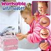 Kids Washable Makeup Kit Girl Safe Real Make Up Set For Toddler Princess Cosmetics Playing Box Birthday Gift Toy