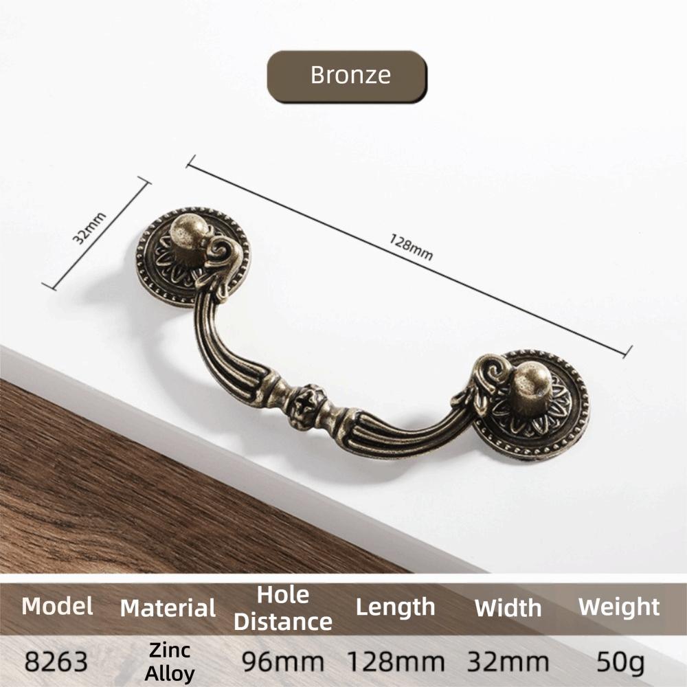 Old-fashioned Drawer Handles Retro Style Kitchen Handles New Door Knobs  Drawer Furniture