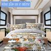 Cozy Cartoon Cats Pattern Bedding,Quilt Set Quilt Cover Pillowcase Home Birthday Gift (1*duvet Cover+2*pillowcase,without core)ZSJT0917370
