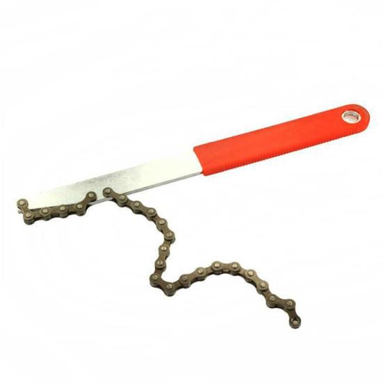 Bicycle Freewheel Turner High Strength Portable Lightweight Anti-slip Handle Anti-deformed Release Chain Long