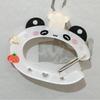 Cartoon Cute Musical Notes Carabiner Ins Acrylic Mobile Phone Pendant Backpack Hanging Handbook Decoration Gifts