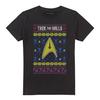 Star Trek: Das Originalserie Unisex Erwachsenen Trek The Halls T-Shirt
