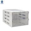 Factory Modular 2 4 Tiers Clear Cheap Plastic Drawer File Storage Box