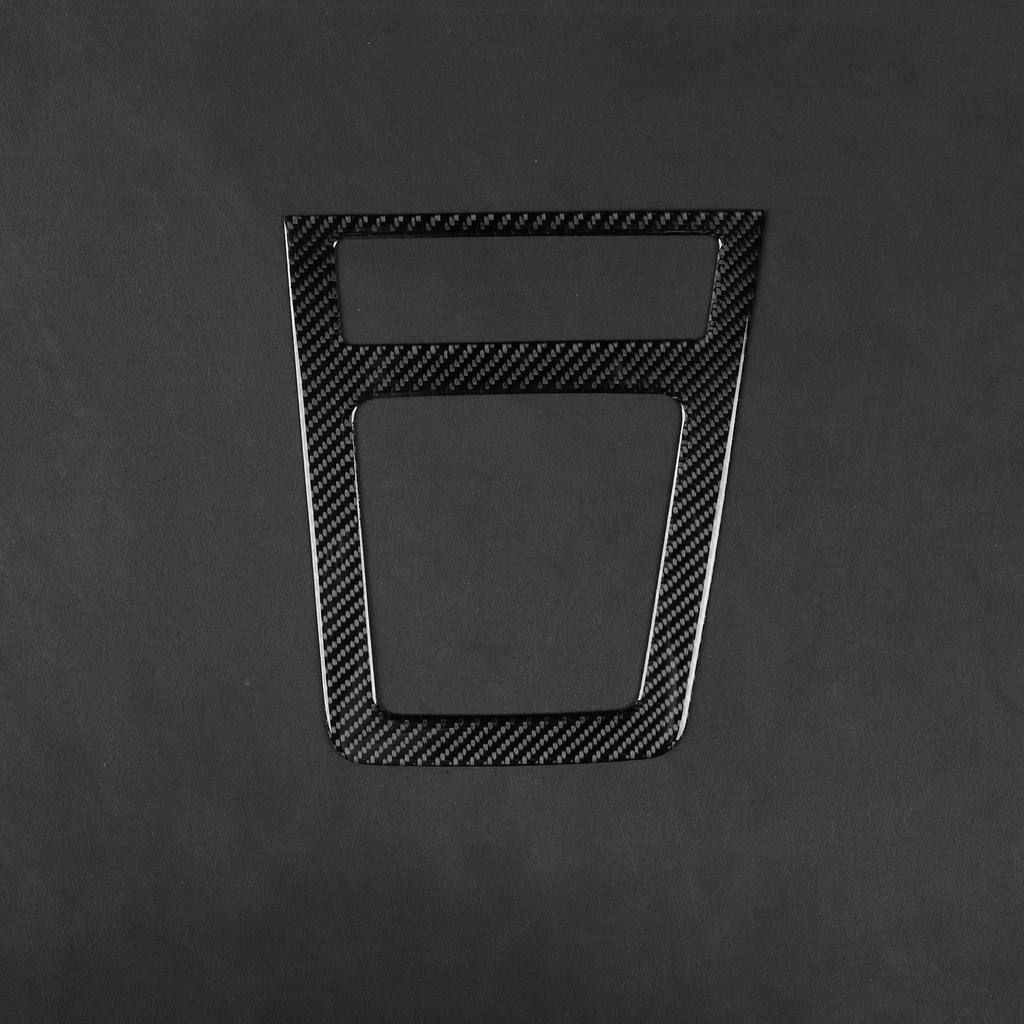 For Skoda Octavia 2017-2021 Carbon Fiber Central Control Manual Transmission Gear Shift Frame Cover Trim Car Accessories Sticker
