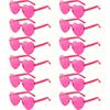 Pairs Heart Shaped Glasses Candy Color Rimless Fun Heart Glasses For Women Men Party Favors,