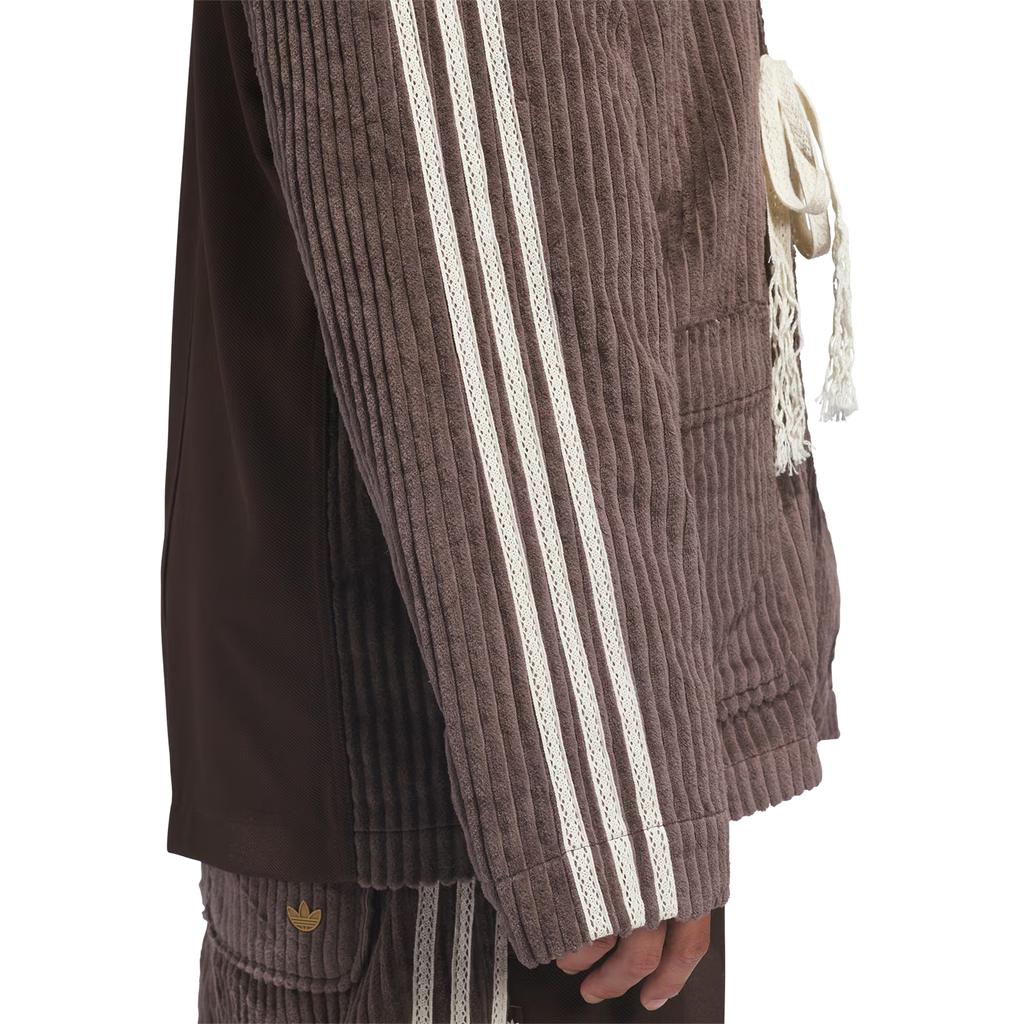 Adidas Originals x Clot by Edison Chen striped corduroy jacket JM2827