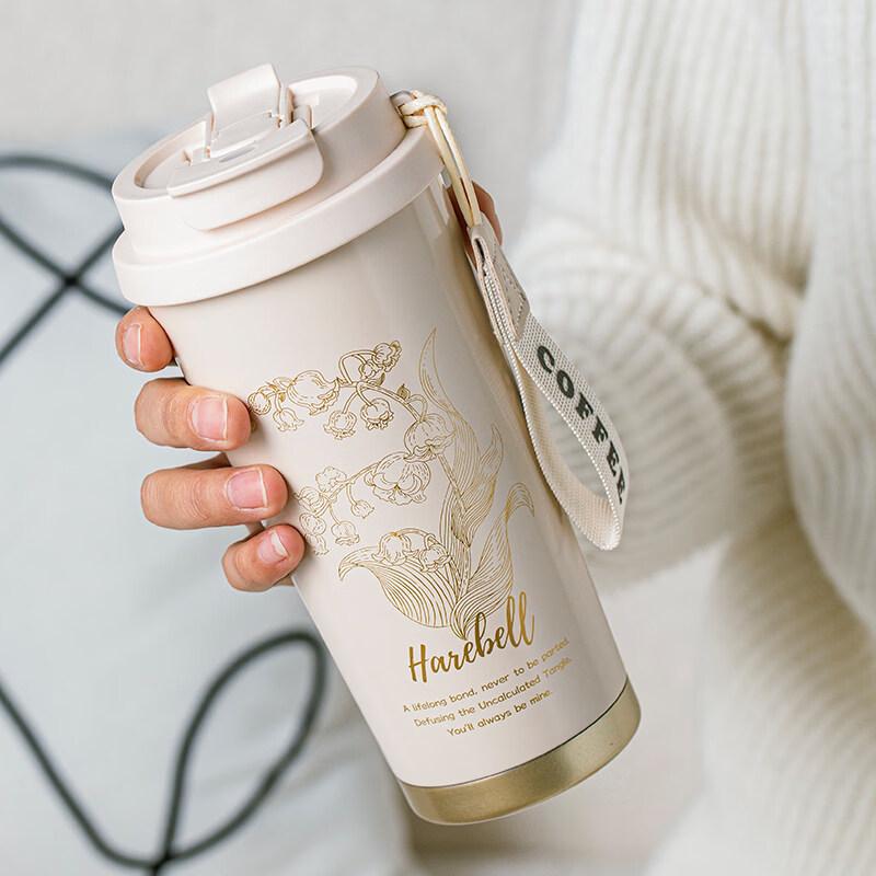 Xihe Insulated Portable Coffee Straw Cup