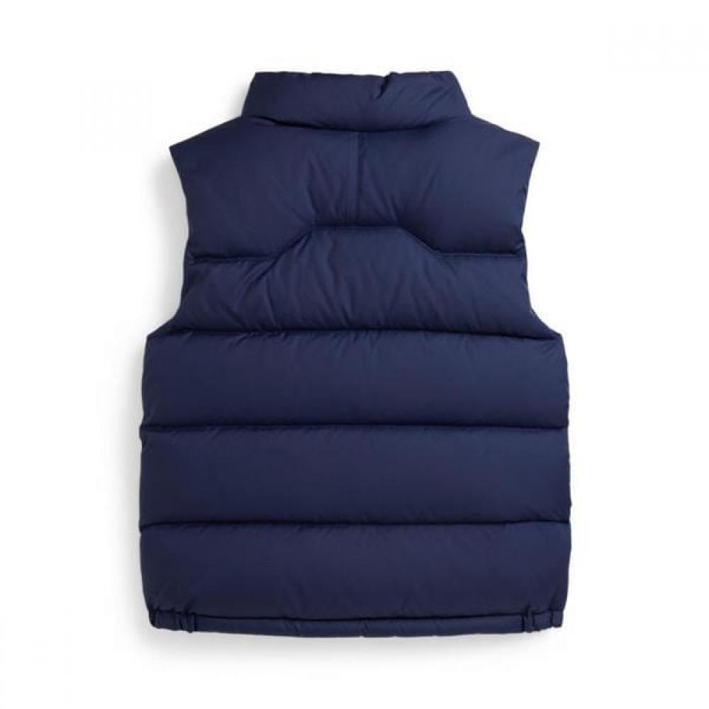 Polo Kids Boys Quilt Down Vest 2 7 Years  Cwpootwbn220059410 