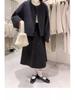 Petite Women's 2025 Winter Woolen Cardigan-Style Short Coat