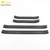 Qin 19 Door Sill Trim Stickers Stainless Steel Welcome Pedal Anti-Scratch Bright Exterior.