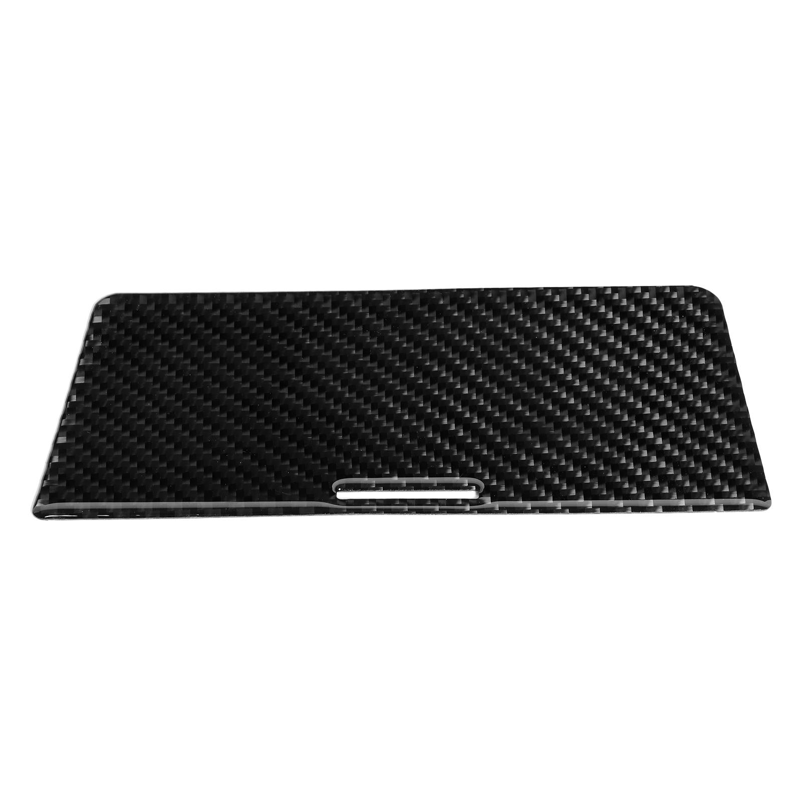 

Накладка на панель прикуривателя из настоящего углеволокна, автомобильный аксессуар на клеевой основе