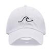 Men'S Baseball Cap Women'S Washed Cotton Waves Embroidery Embroidery Dad Hat Sport Golf Caps For Man Sun Hats Dropshipping
