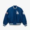 Chaqueta de Estadio Auténtica New Era La Dodgers Azul
