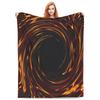 Anime Yu Gi Oh Card Blankets Blue Eyes White Dragon Cartoon Plush Novelty Soft Throw Blankets for Home Restaurant Spring Autumn