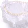 6 Style White Romantic Bowknot Burlap Wedding Ceremony Party Rose Flower Basket
