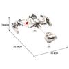 Gobricks MOC Klingon D7 Nave da Battaglia Crociera Modello Blocchi di Costruzione Giocattoli Educativi Set Astronave Mattoncino Per Bambino Regalo di Compleanno