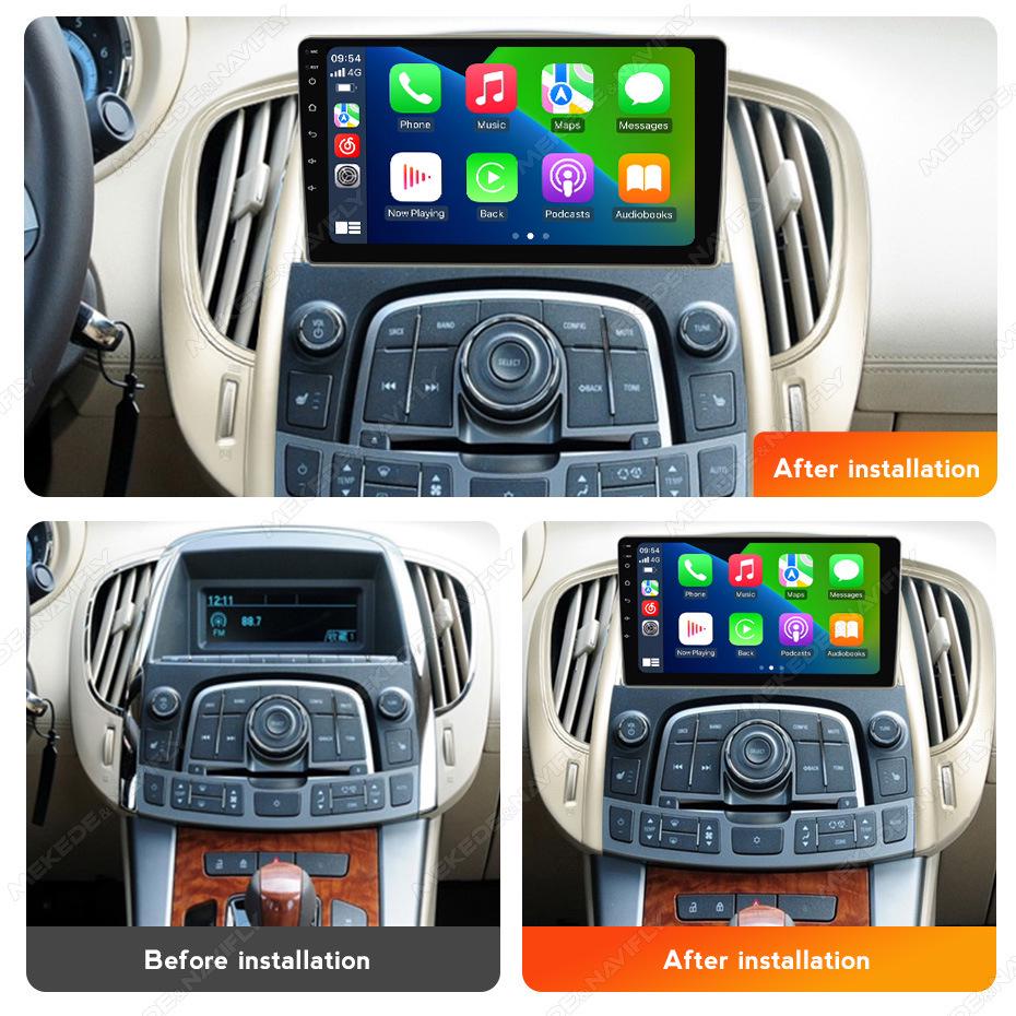 Android Navigation System for Buick Lacrosse & Regal (2009-2013) - Large Screen Central Control