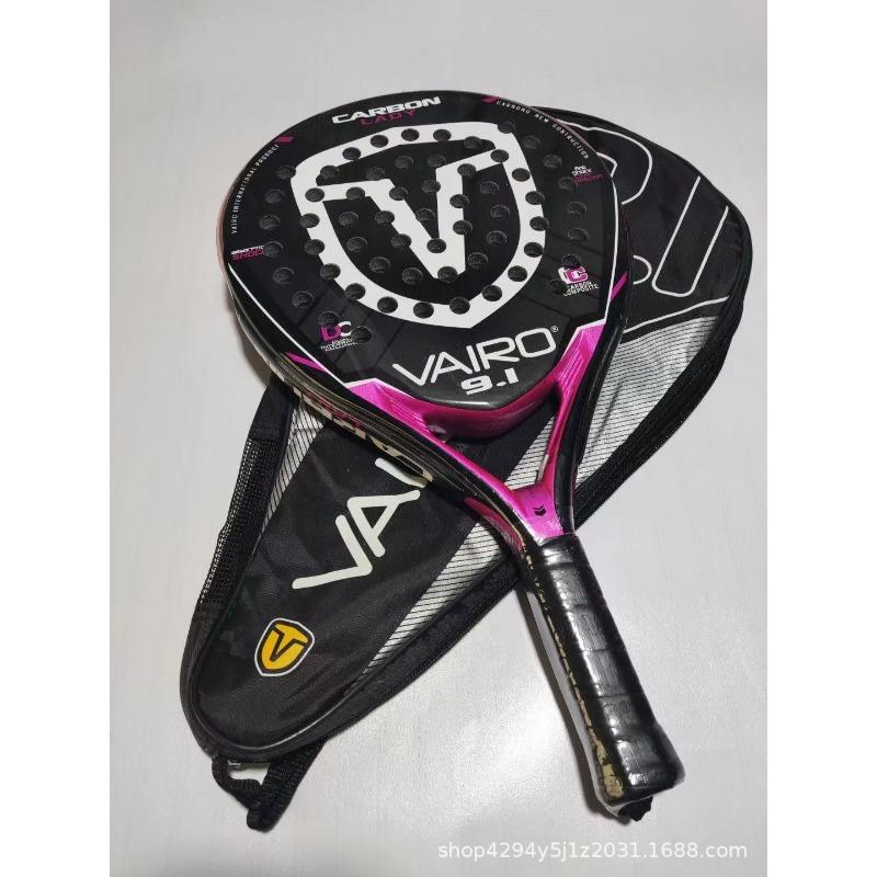 Full Carbon Tennis Racket Lightweight Beach Tennis Paddle for Outdoor Sports