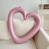 Large Heart-Shaped Aluminum Foil Balloon Frame for Party Decoration