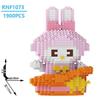 StellaLou Rabbit Building Blocks: High-Difficulty Jigsaw Puzzle Toys for Boys and Girls