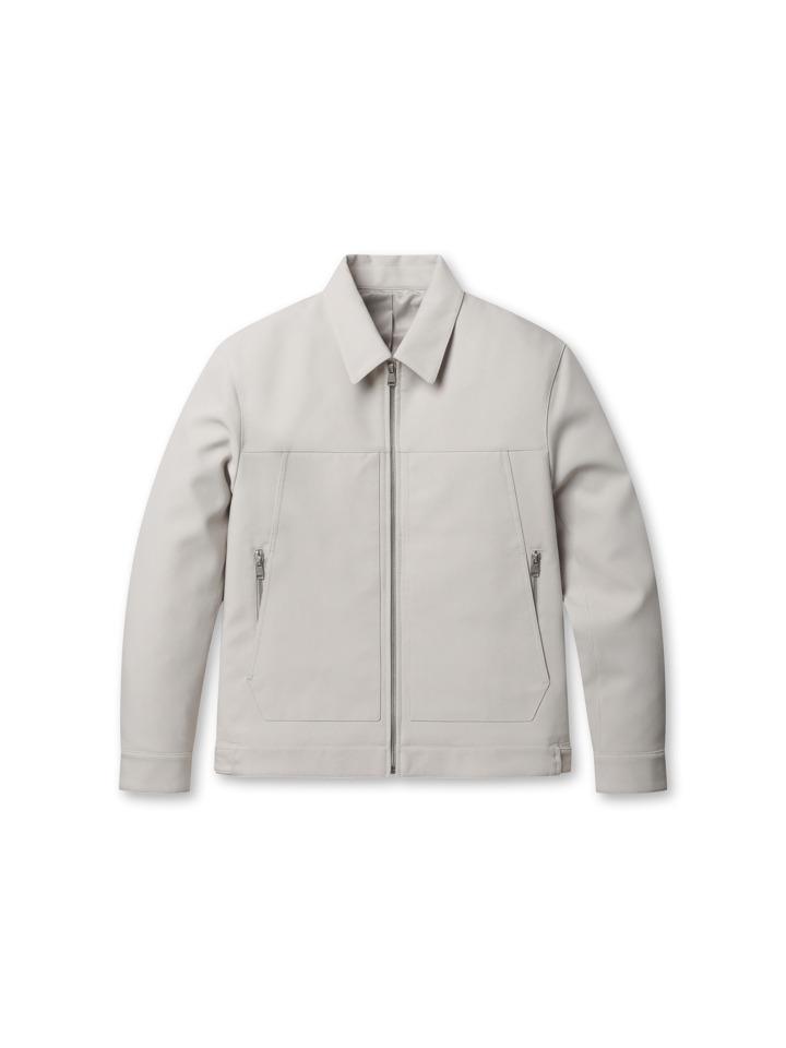 Projectm Men'S Line Zipper Pocket Trucker Jumper_Epg2Jj1350Lbe
