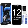 Tela LCD Soft OLED JK Para iPhone 12 Pro Max