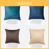 Contemporary Simple Style Solid Color Velvet Pillowcase Home Decorative Cushion Cover
