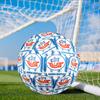 Fc Hansa Rostock Crest Design Size 5 Soccer Ball, Suitable for Training and Matches, High-Elasticity, Wear-Resistant Material Gift for Fan