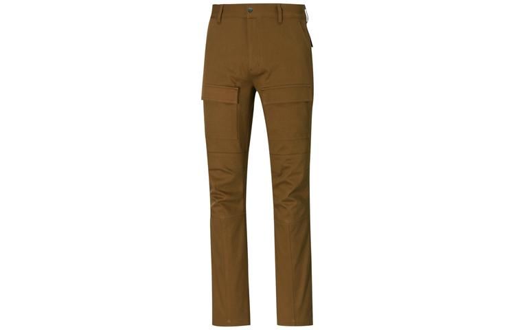 PUMA X Maison Kitsune Craghoppers Casual Pants Men s Brown Moderate Straight Fit Pants 532329-43 M