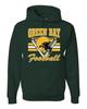 Green Bay Football Helmet Unisex Hoodie Sweatshirt