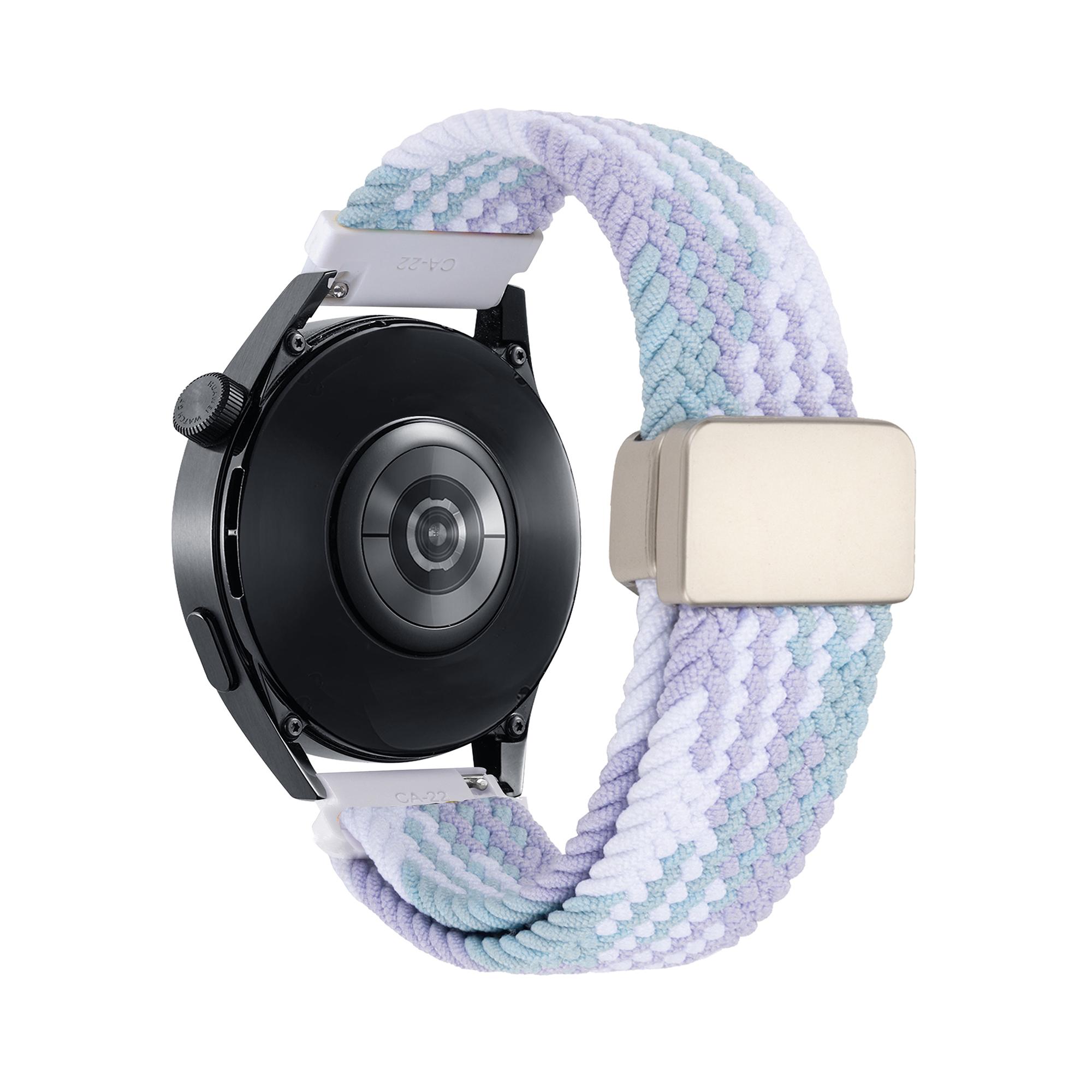 

20mm 22mm Parachute Buckle Strap for Garmin Vivoactive 6 5 4 Nylon Bracelet Forerunner 570 165 245 255 265 Band Replace Bracelet 1 piece 22mm