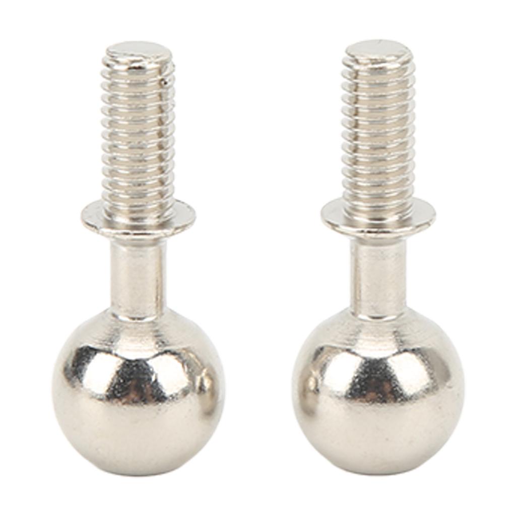2Pcs RC Pivot Ball Steel Rust Wear Resistant RC Car Accessories for 17 18 RC Cars