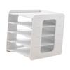Desk File Paper Organizer Desktop Holder Office Supplies Storage Rack Letter Tray