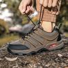 Outdoor Hiking Shoes Men Anti-slip Low-top Sports Shoes Men Lace-up Comfortable Soft Low-top Breathable Casual Shoes Men