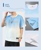 SHANLIANG Short Sleeve Summer Solid Plus Sizes Round Fashionable Top Men's T-Shirt, Color, 100% Cotton, Classic, Available, Gradient, Soft, Popular,