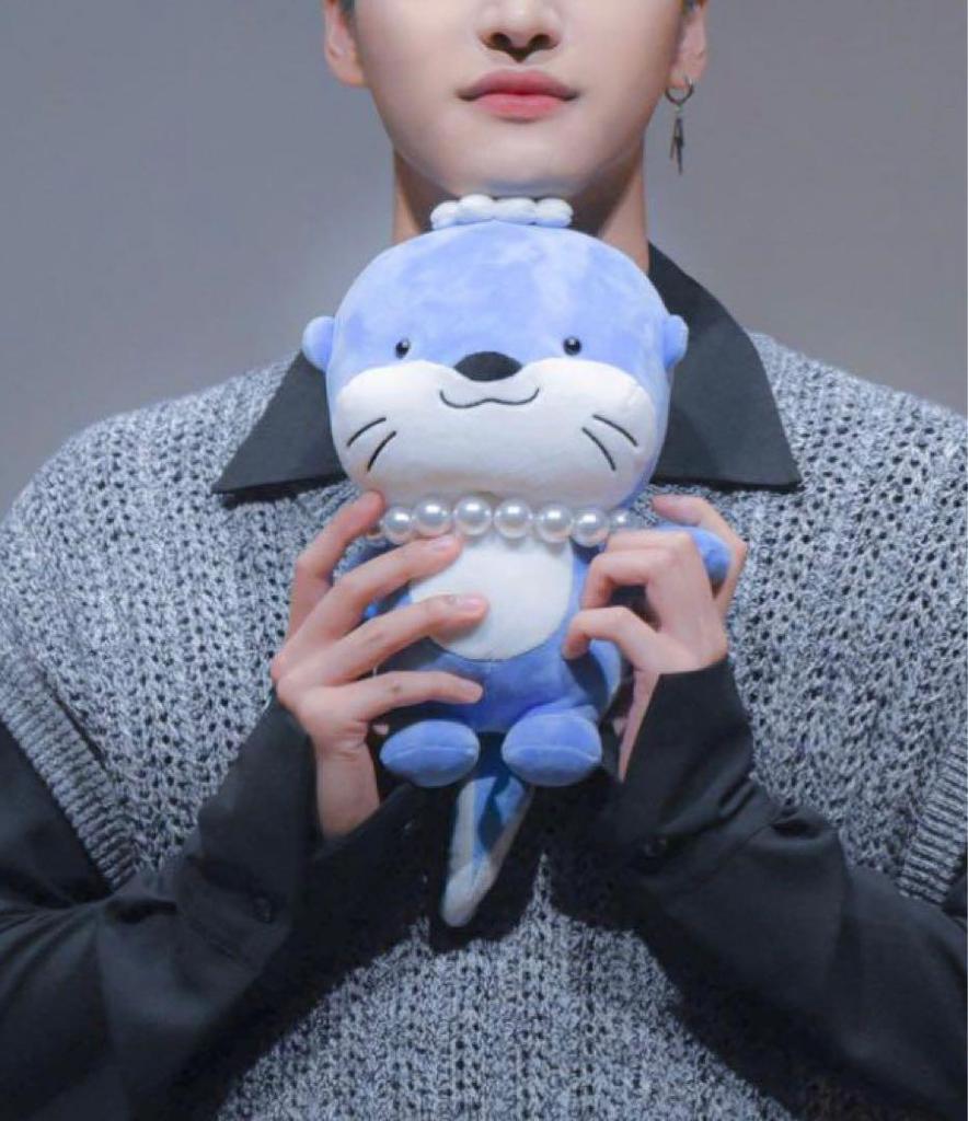 [USED] ATEEZ Seonghwa Hamo Plush Keyring Keychain Korea