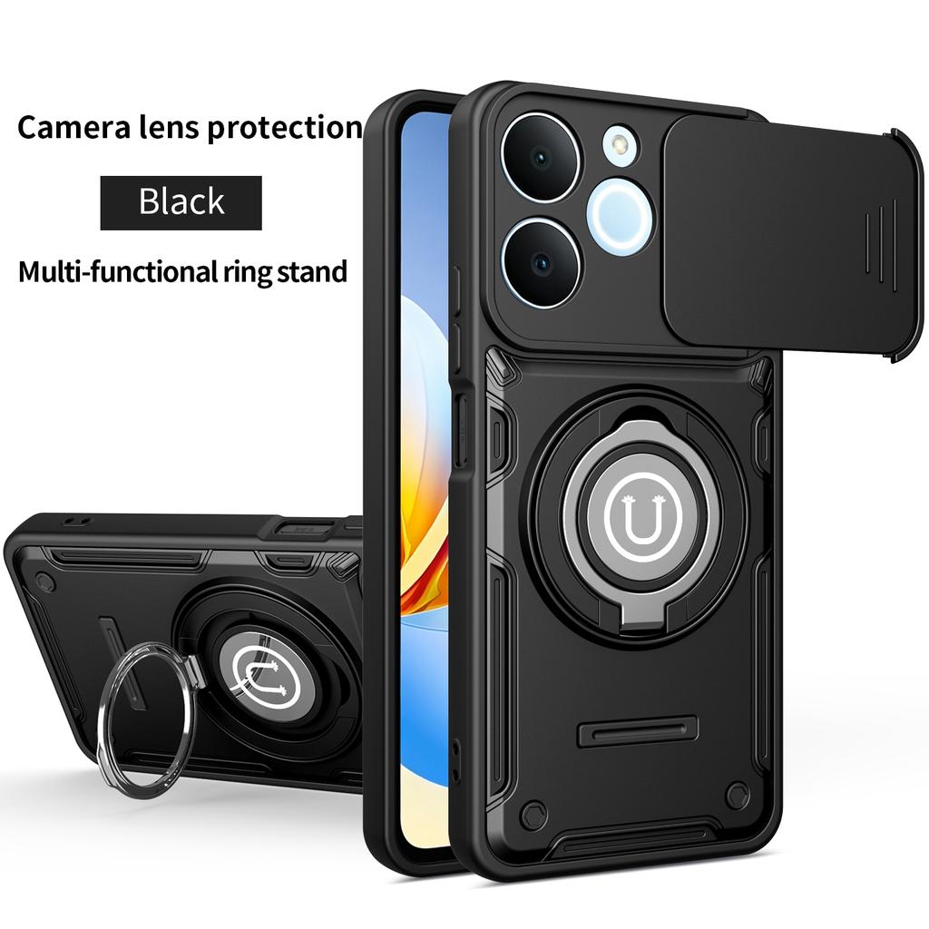 For Realme 15T Case Realme 15T Cover RM 15T Magnetic Armor Shockproof Ring Holder Phone Case Magsafe Wireless Charge Phone Cover