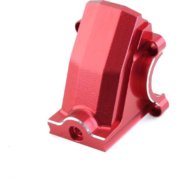 Alloy Front/Rear Differential Cover Gearbox Cover Differential Housing 7780 for X-MAXX 8S 77086-4 XRT 8S 78086-4 Upgrade Parts (Red)