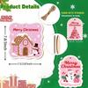 Christmas Labels 30 Pieces Wrapping Labels Wood Christmas Tags With String And Holes For Holiday Crafting Birthday Halloween