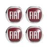 4Pcs Car Emblem Wheel Center Cover Hub Accessories For Fiat Abarth 500e Panda Tipo FR Argo Freemont Viaggio Bravo Punto Doblo