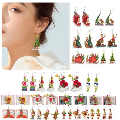 1 Pair Cute Cartoon Earrings Gift For Women Girl Birthday/Valentine's Day/Anniversary