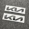 KN ABS Auto Frontlogo Aufkleber Für neue Stoßstange hinten Heckklappe Kofferraum Aufkleber Auto Heck Emblem Aufkleber Styling Zubehör