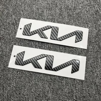 KN ABS Autocollant Logo Avant de Voiture Pour nouvelle Pare-chocs Arrière Porte Arrière Coffre Autocollant Emblème Arrière de Voiture Accessoires de Style