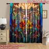 2D Flat Photography Backdrop Photography Backdrop Dragonflies Among Flowers 100% Polyester Festive Backdrops for Indoor